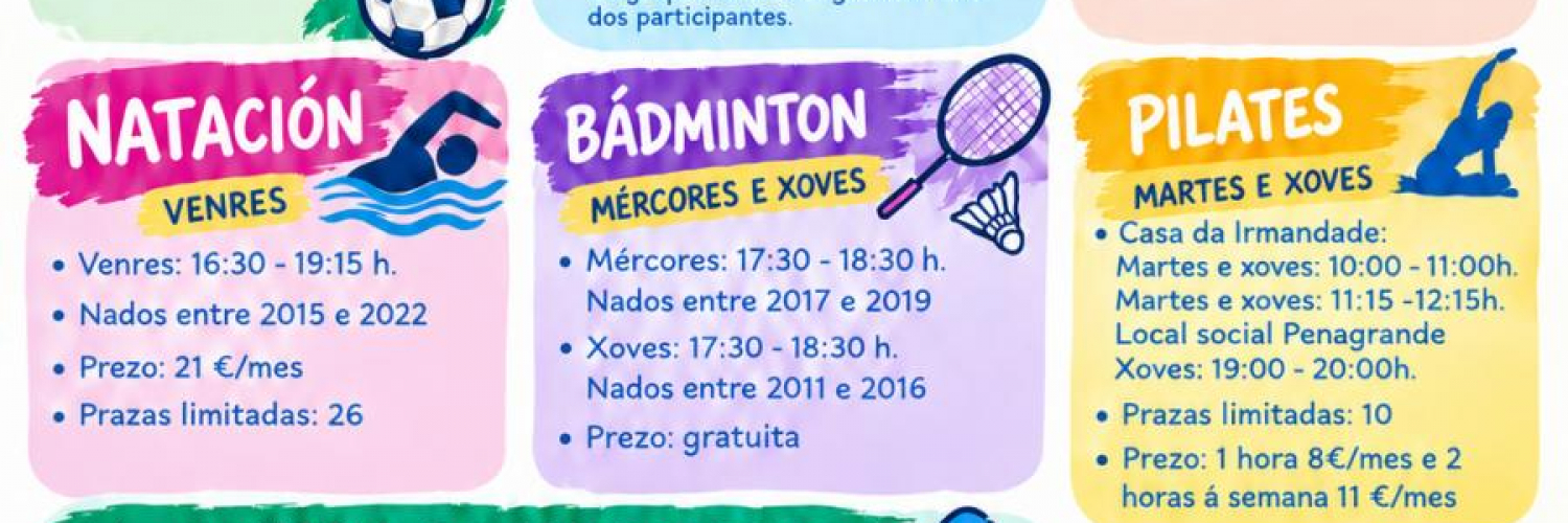 ESCOLAS DEPORTIVAS MUNICIPAIS 2026/2027