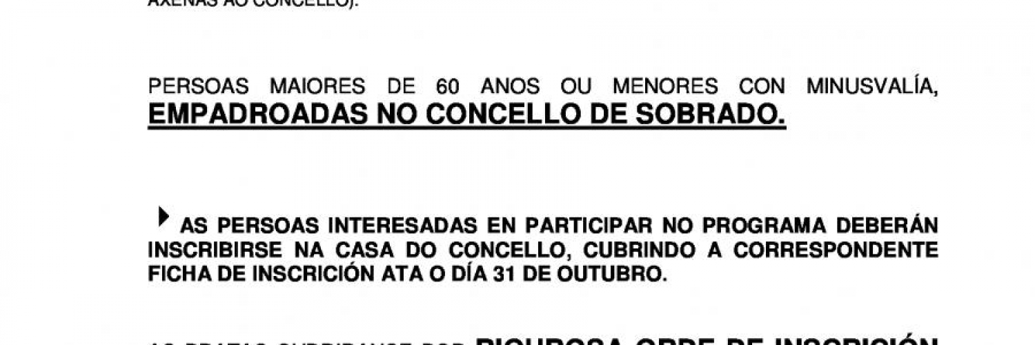 PROGRAMA DE BALNEARIO 2018/2019