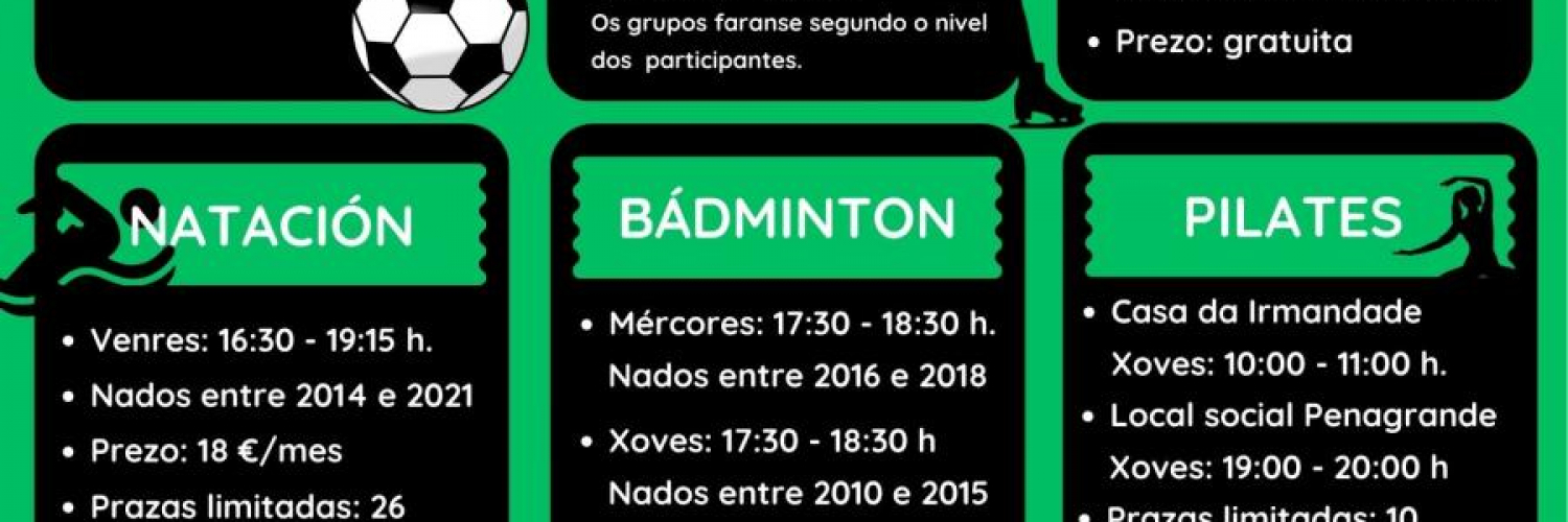 ESCOLAS DEPORTIVAS MUNICIPAIS 2025/2026