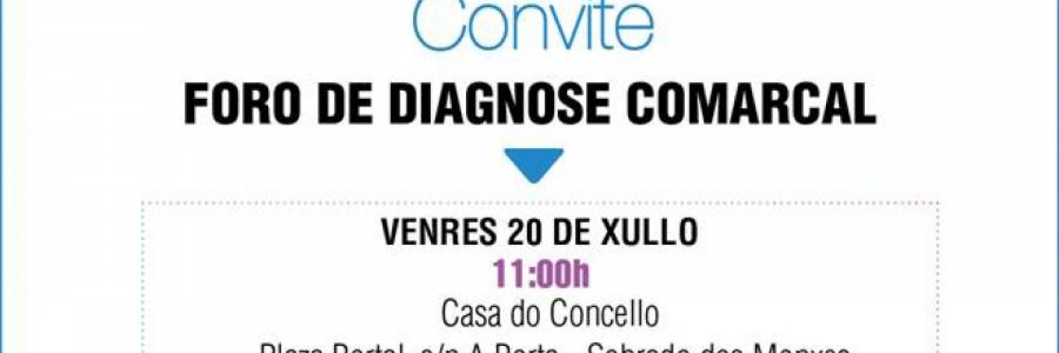 FORO DE DIAGNOSE COMARCAL 