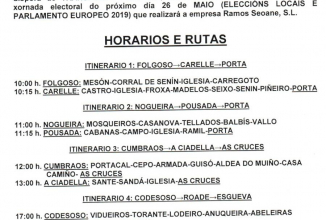 BANDO: TRANSPORTE INSTITUCIONAL GRATUITO