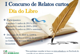 I CONCURSO DE RELATOS CURTOS DÍA DO LIBRO