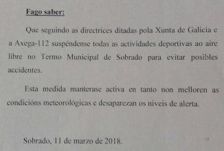 BANDO URXENTE