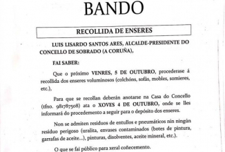 RECOLLIDA DE ENSERES